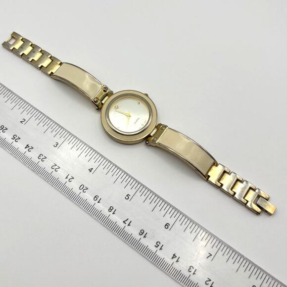 Gold & Cream Charming Charlie Quartz Watch - Picture 4 of 5